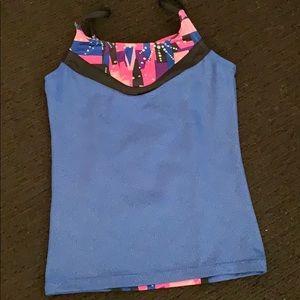 Little girls gymnastics top